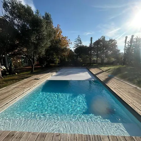 Grande Maison Familiale Avec Piscine Chauffee Holiday home Yzosse